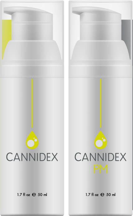 cannidex cbd lotion bottles
