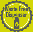 waste free dispenser icon
